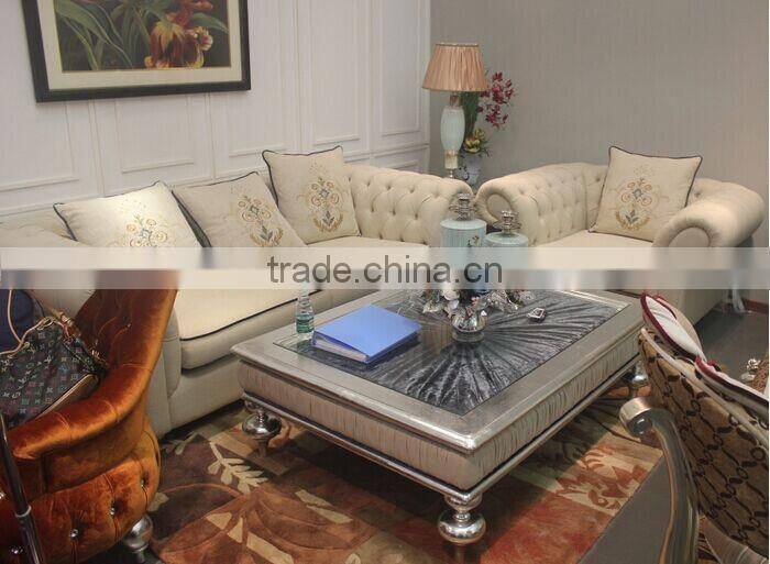 BISINI Contemporary Living Room Sofa, Solid Wood with Upholstery Fabric Sofa Set, Sectional Leisure Furniture Sofa (BF01-X1189)