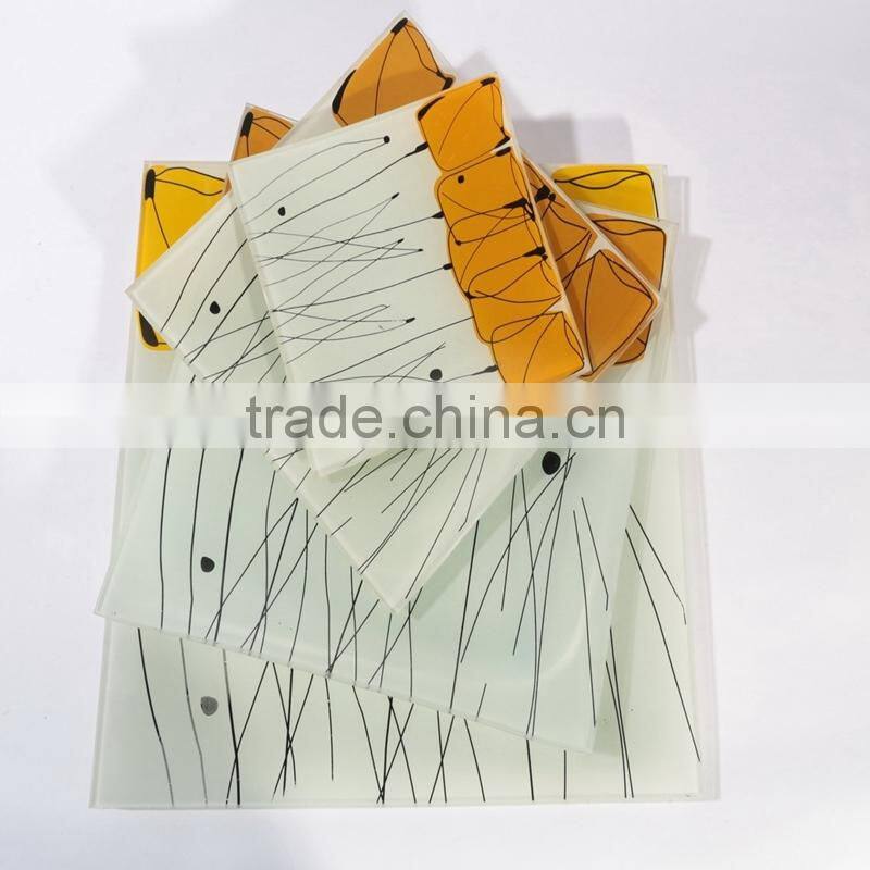 Wholesale OEM factory new design glass Cake Stand