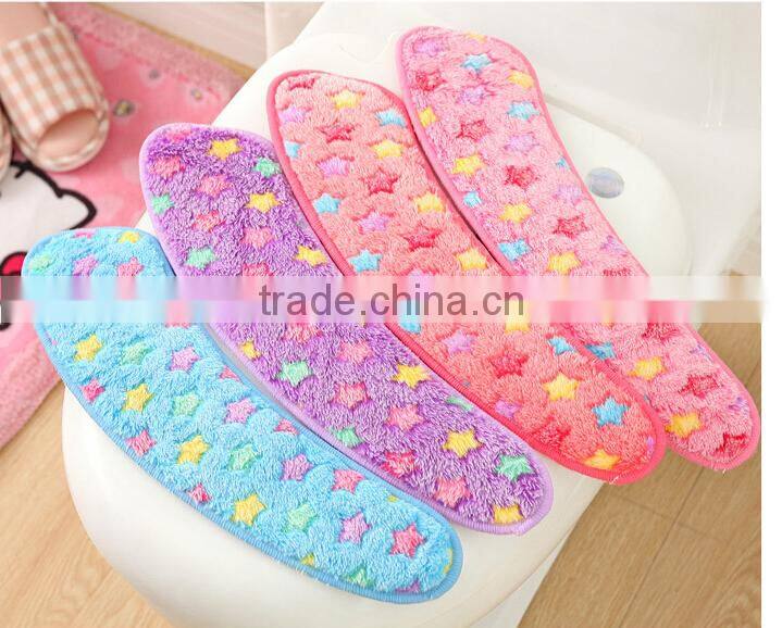 Q133 Fashion design wholesale two side sharp toilet seat cushion