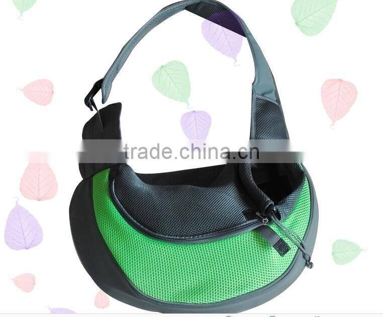 CY115 Breathable Mesh Pet Dog Backpack Puppy Cat Chest Carriers Portable Outdoor Dog Travel Bag