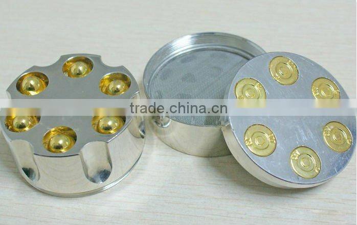 Tobacco Grinder smoking grinder Metal Tobacco Grinder - Manual Rolling and Pipe Use