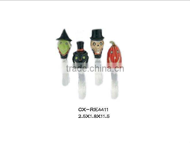 ceramic pumpkin --dolomite candle holder--electricplate finished pumpkin--Halloween Pumpkin Candle Holder