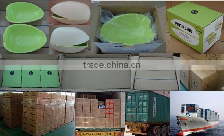 Vibrant Color Melamine Square Ashtray Green Ashtray