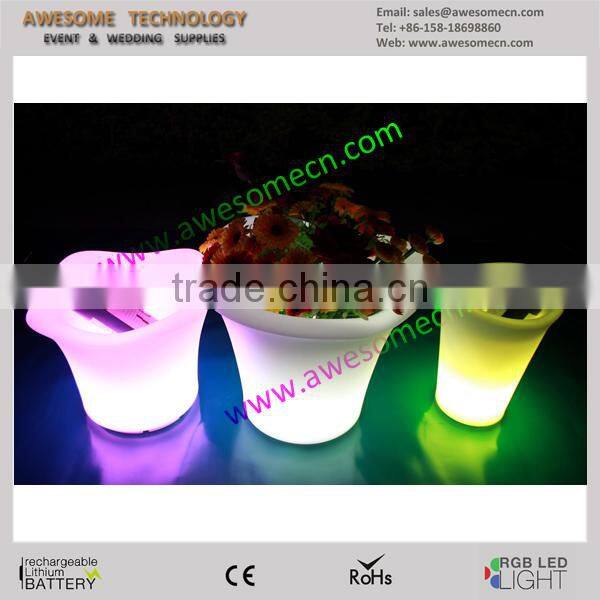 battery powered bar wine bucket / wine led bucket