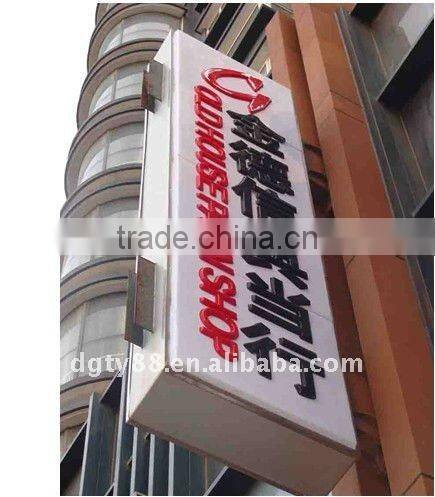 large plastic vacuum thermoforming suction display lightbox cover