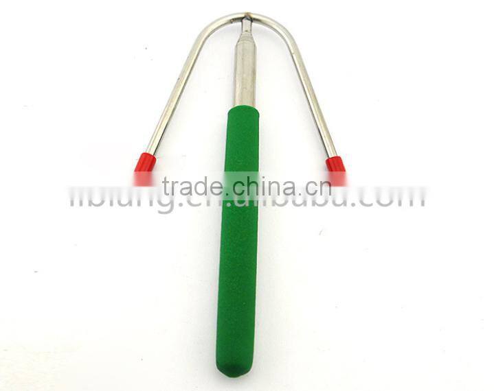 New design telescopic bbq fork with colorful handle