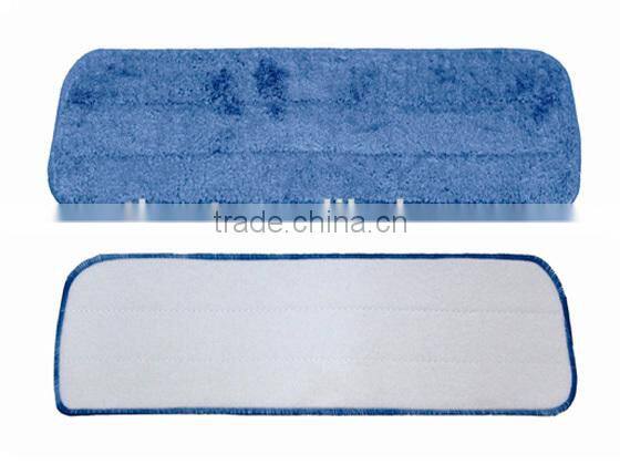 Microfiber flat mop refill/flat mop pad