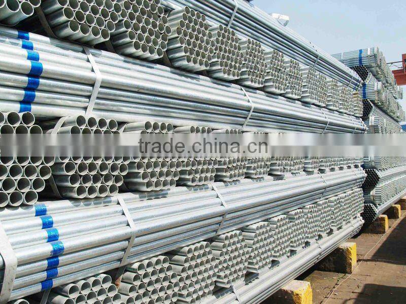 Galvanized steel pipe