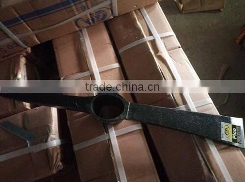 gardening pick /forged pickaxe/ forged pick mattock head