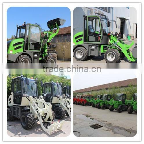 low price good quality wheel loader for sale 4WD without cabin