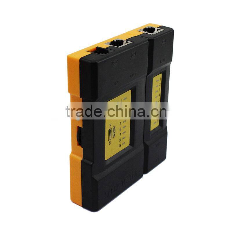 Cable Tester Yellow Black RJ45 RJ11