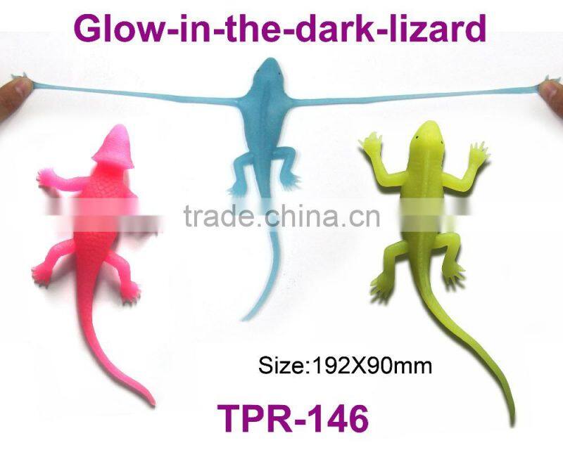Novelty Changing Color Stretchy Lizard Toys