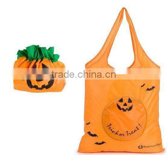 Customized Printing High Quality Nylon 190T Cartoon Folding Shopping Bag