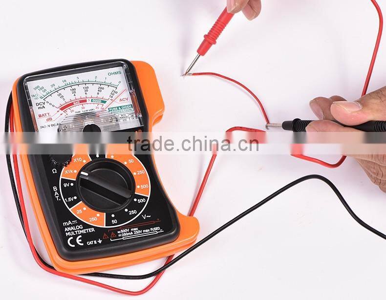 AK-9183 school home use pocket type analog multimeter