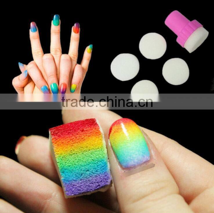 Fashion DIY Nail Art Decoration Changeable Sponge Nail Art Decoration