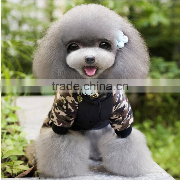 Wholesale Fashion warm Pet Clothes Dog Clothes