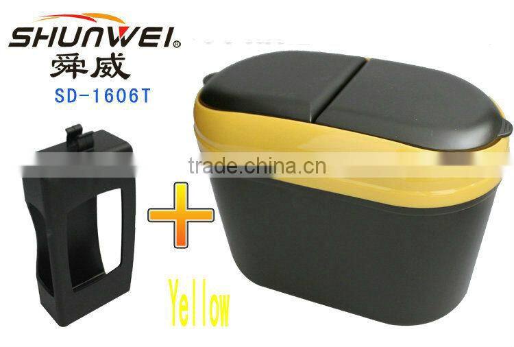 Ningbo manufactory produce car auto plastic door dustbin garbage box