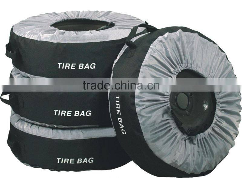 4PCS/Set Spare Car Wheel Cover And Storage tire Bag