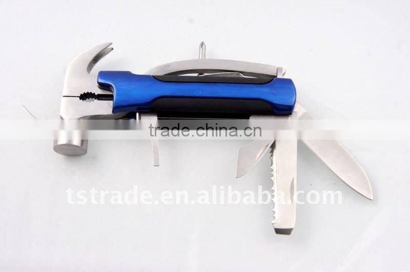 2014 Promotion new design stainless steel hammer household and outdoor multi hammer