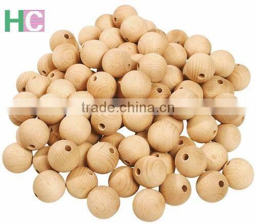 high quality wooden beads with holes for sale