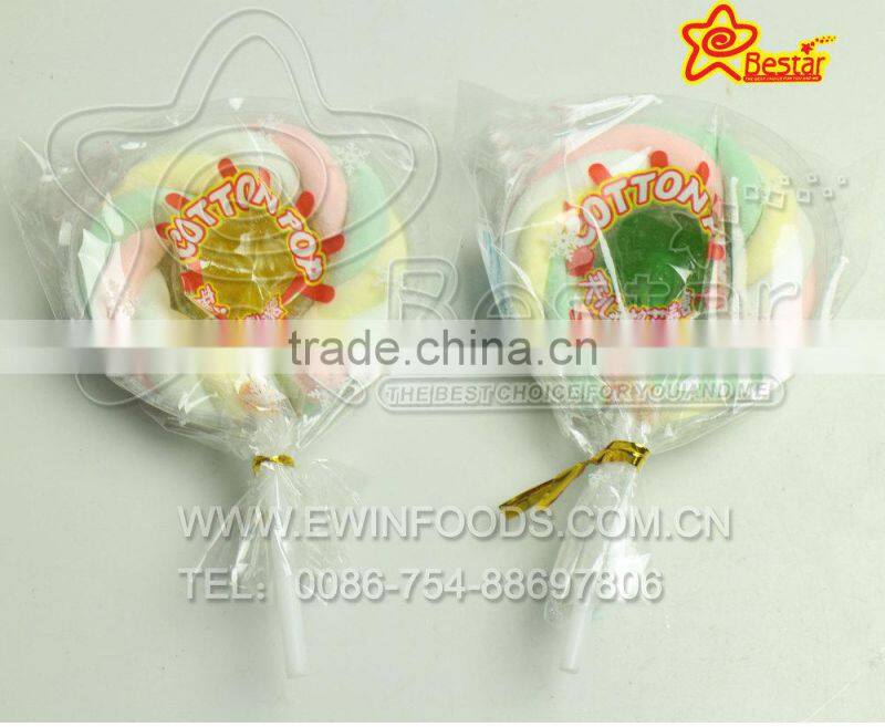 Twist Marshmallow With Fruit Lollipop