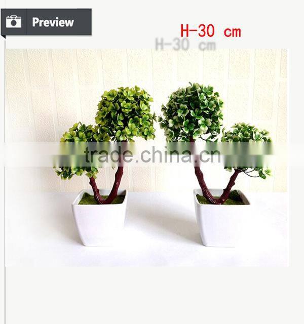 Artificial mini potted plastic cheap artificial plants