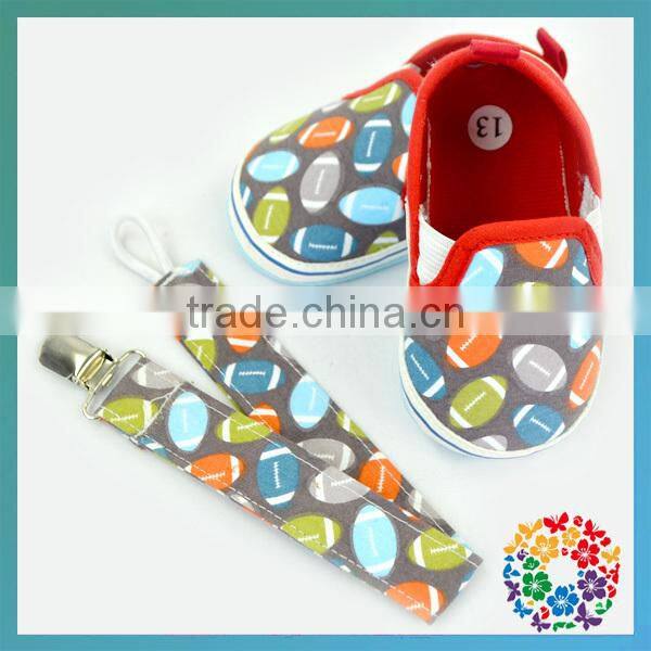 Comfortable Navy Sole Baby Shoe/Infant Newborn Shoes With Pacifier Clip/First Walker Shoes For Toddlers