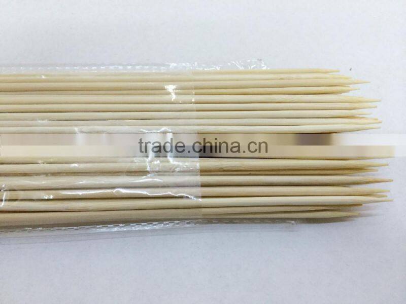 Promotional top quality food baking bamboo corn skewers