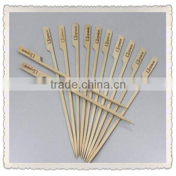 Eco-friendly food grade bamboo teppo skewer