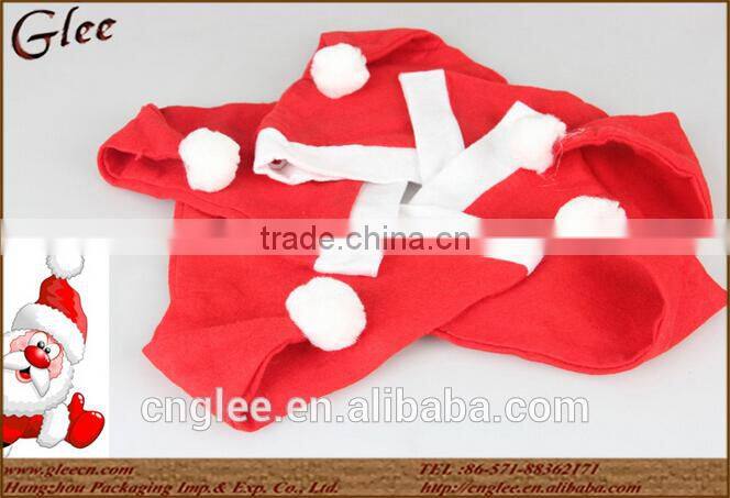 High quality christmas decorated santa hat