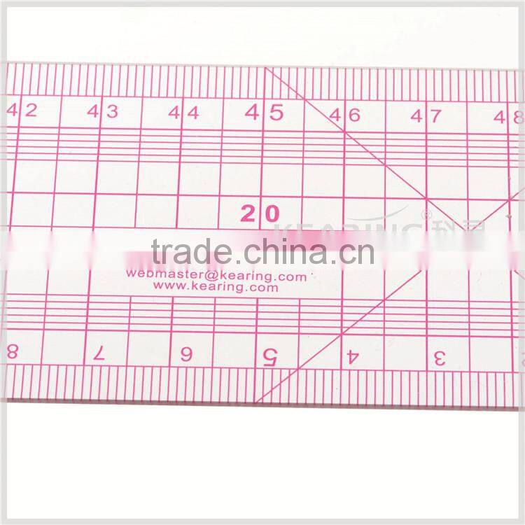 Kearing High Quality Garment Rulers 50 cm for Pattern Making Flexible Plastic Fashion Design Ruler # 8001