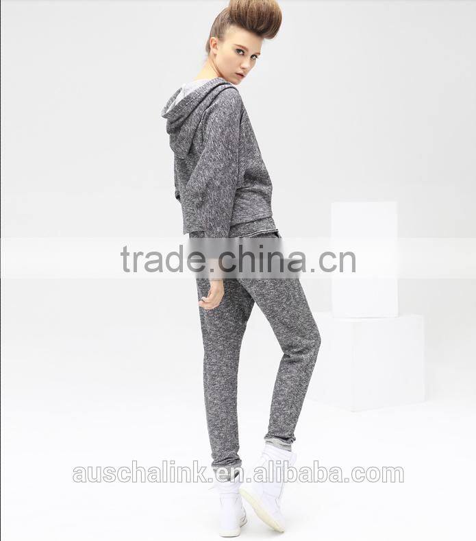 personalized woman knitted slim sweat pants joggers low price