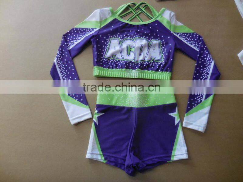 Cheerleading Shirt and Shorts, Plus Size Cheerleading Uniforms Custom