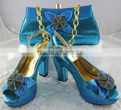 african new italian shoes &matching bags for wedding MG0096