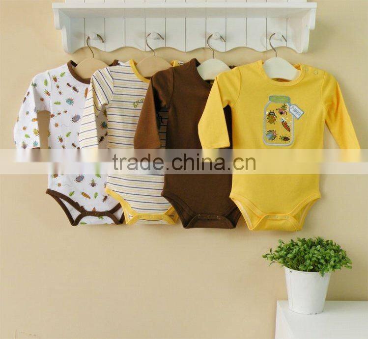 mom and bab baby clothes cotton long sleeve bodysuit