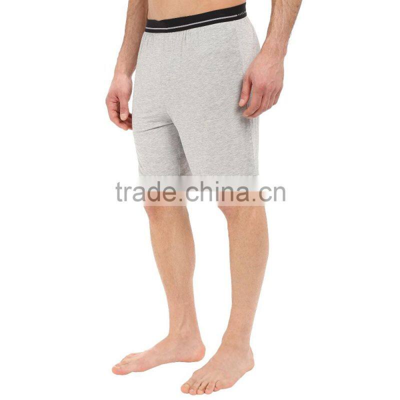 grey wholesale plain high quality mens sweat shorts