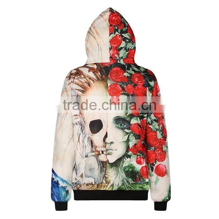 Custom Sublimation Printing Wholesale 3D OEM Design Your Own Fitness Hoodie