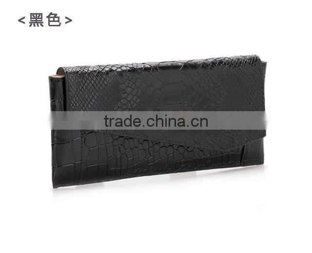 Hotsales Designer Brand Women Long Leather Wallet Female Clutch Bag Purse