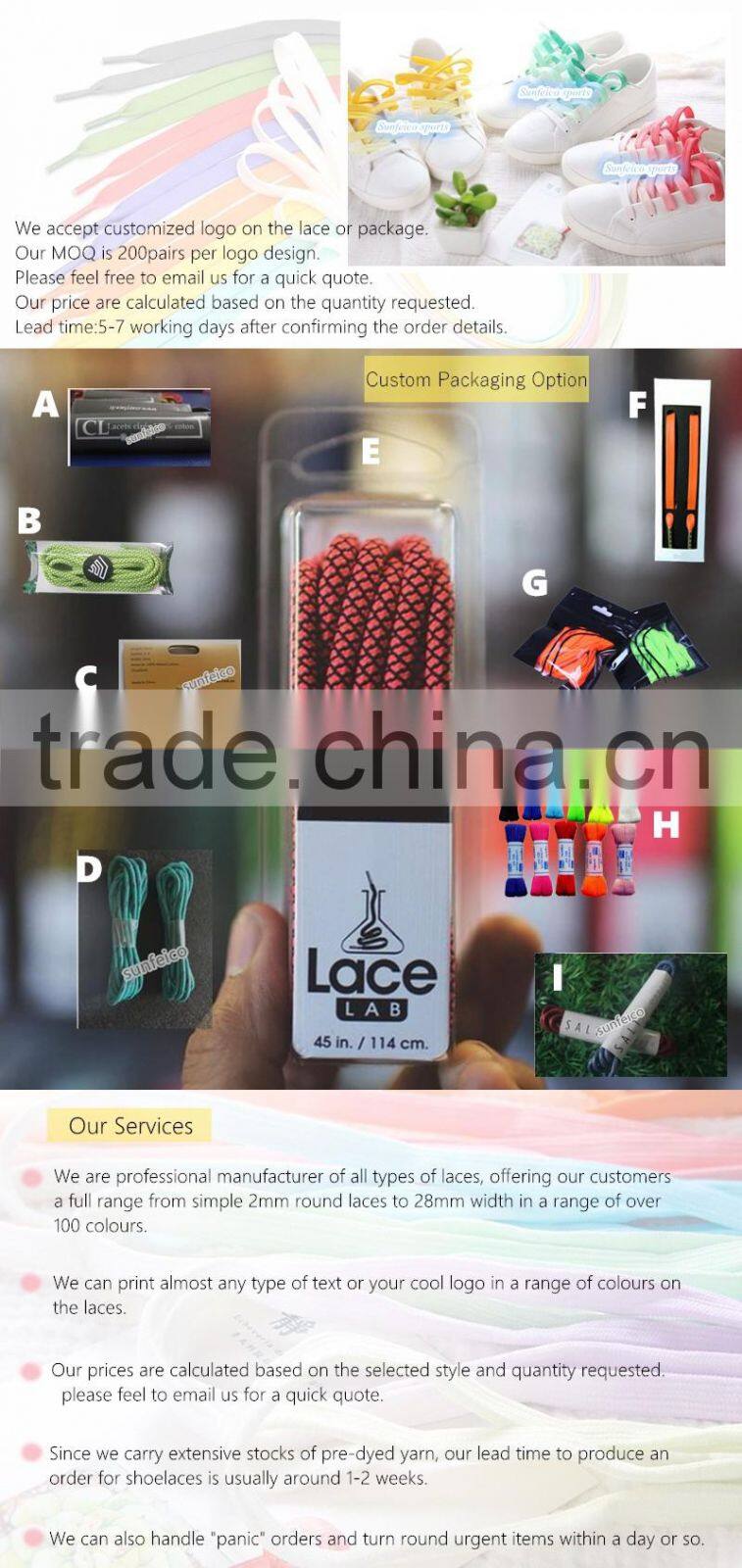 Rainbow Gradient 7 Colors Laces~Tie Dye Flat Shoelaces~Fresh Color Gradient Laces~Custom Rainbow Colorful Shoelace~Accept Custom