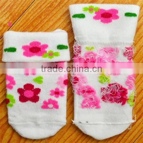 3D flower crochet baby hat+socks sets for baby gift
