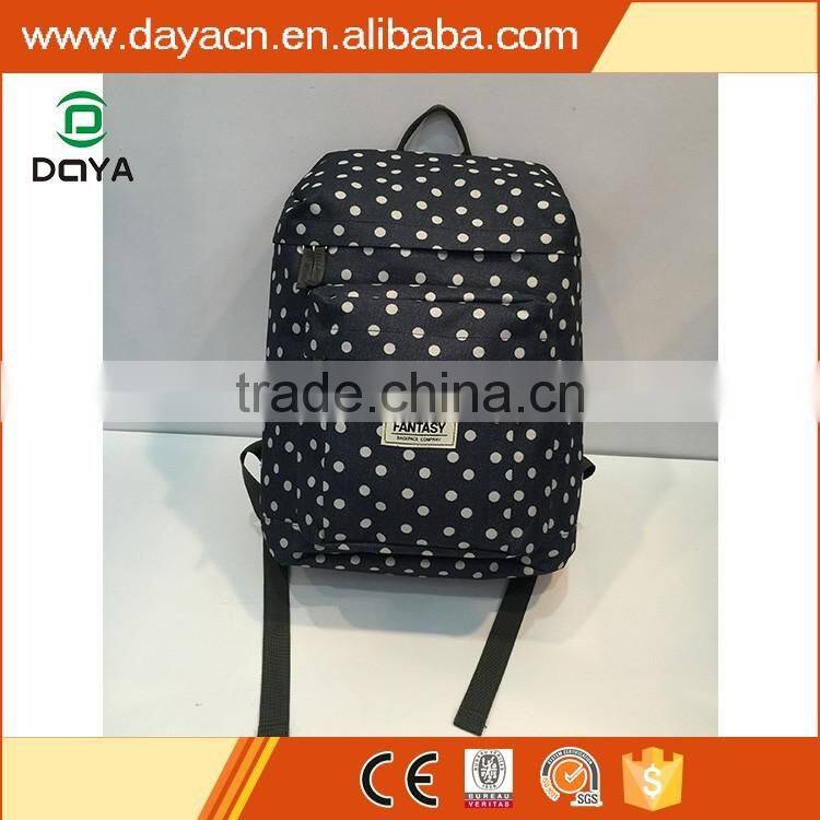2017 hot sales wholesales custom fashion college student bag daypack
