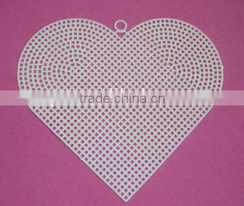 DIY material cross stitch Plastic canvas sheets and shapes /hearts,star,round,Hexagon