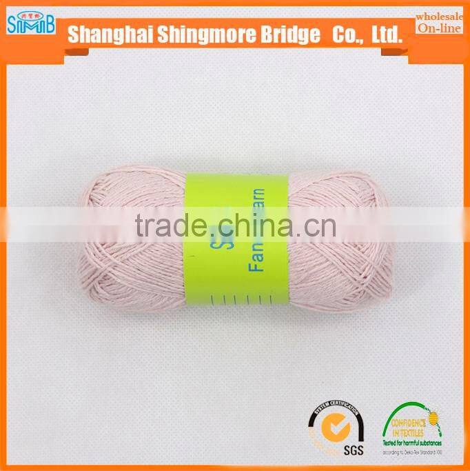 Online shopping knitting yarn china supplier best wholesale oeko tex cotton lurex soft yarn hand knitting yarn with free sample