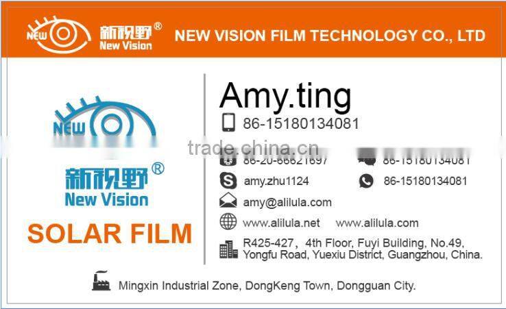 Factory direct wholesale self adhesive silver mirror window heat rejection film