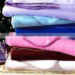 100% polyester super soft microfiber plush throw blanket