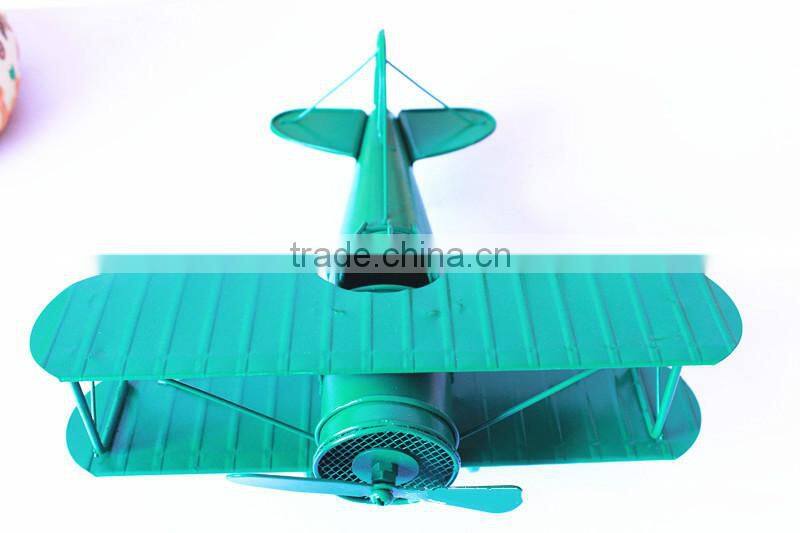 Metal Crafts Vintage Fighter Plane in 4 Tone