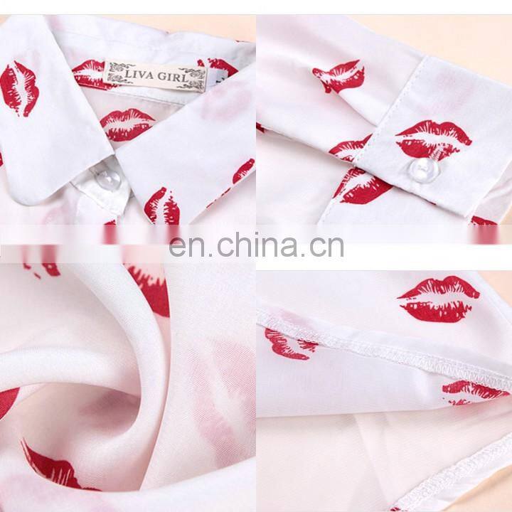 Women tops and blouses 2015,long sleeve summer blouses,girls blouses