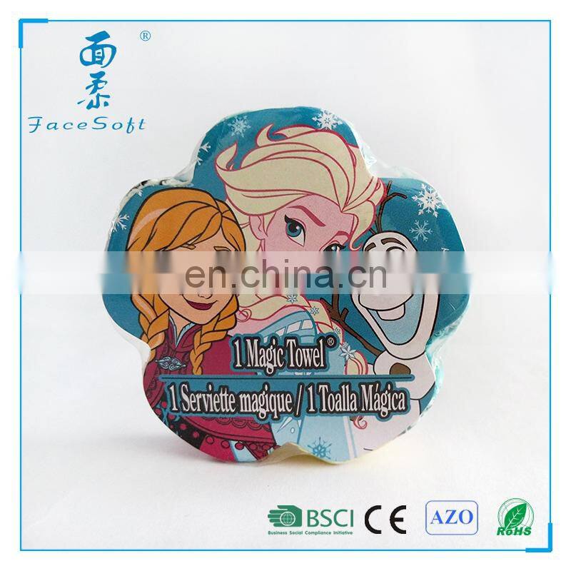 Mini Portable Magic Disposable Popup Nonwoven Washcloth Compressed Towels