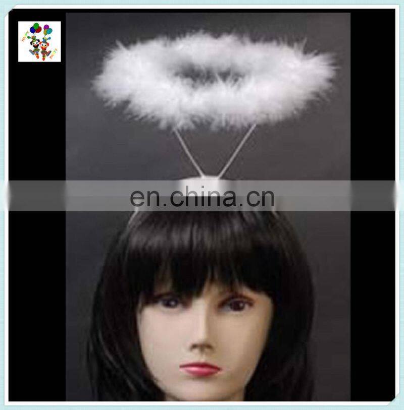 Hen Night Fancy Dress Feather Angel Halo Party Headbands HPC-0704