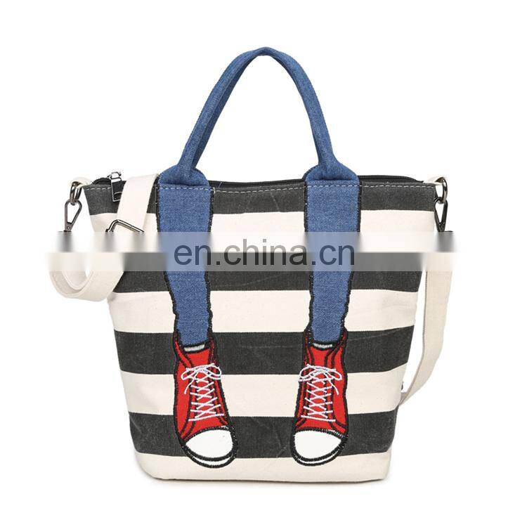 JL Bag17022 2017 Woman Bag Canvas Leisure Bag Modern Lady Bag